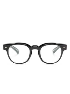 Oliver Peoples lunettes de vue à monture ronde - Noir