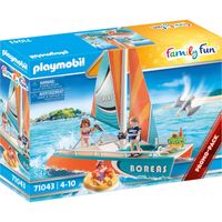 Family Fun - Catamaran Constructiespeelgoed - thumbnail