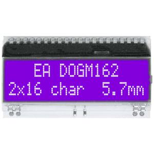 DISPLAY VISIONS 7-segments-display Blauw 5.57 mm 3.3 V, 5 V Aantal cijfers: 2 EADOGM162B-A