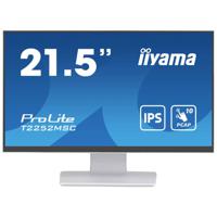 Iiyama 21,5 WHITE Bonded PCAP Touchscreen monitor Energielabel: C (A - G) 54.6 cm (21.5 inch) 1920 x 1080 Pixel 16:9 5 ms HDMI, DisplayPort, USB 3.2 Gen 1 IPS - thumbnail