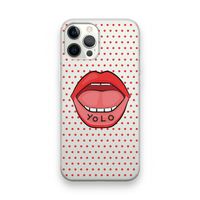 Yolo Denise: iPhone 12 Pro Transparant Hoesje