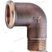 Codo macho/hembra bronce naval GS30660 - CODO MACHO/HEMBRA 90º BRONCE 3/8""