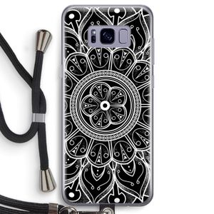 Roses Are Red: Samsung Galaxy S8 Transparant Hoesje met koord