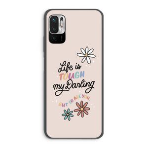 Tough Life: Xiaomi Redmi Note 10 5G Transparant Hoesje