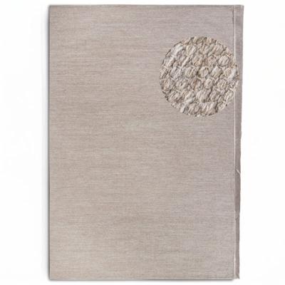 Wollen Vloerkleed Dehli - Naturel maat: 280x190cm - materiaal: Wol - Dekbed-Discounter.nl