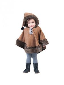 Eskimo poncho voor peuters