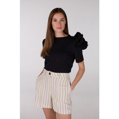 Jansen Amsterdam - Zwart | Dames | Top | Zwart | XL | regular | Kamst mode