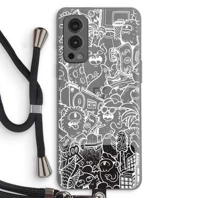 Vexx City #2: OnePlus Nord 2 5G Transparant Hoesje met koord