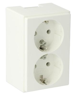 Attema P25-K25 wcd 2-voudig RA wit Attema ZC25 - 4745588