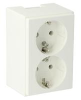 Attema P25-K25 wcd 2-voudig RA wit Attema ZC25 - 4745588