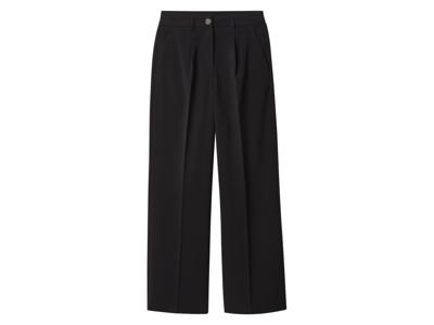 esmara Dames broek - Wide leg (Zwart, 36) esmara Dames broek - Wide leg (Zwart, 36)