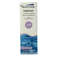 Bausch & Lomb Daglenzen -1.00 30 Stuks