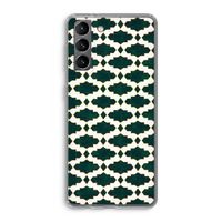 Moroccan tiles: Samsung Galaxy S21 Transparant Hoesje