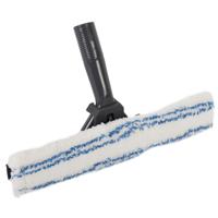 Raamtrekker - zwart - kunststof - 35 cm - raamwisser met handvat