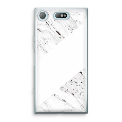 Biggest stripe: Sony Xperia XZ1 Compact Transparant Hoesje
