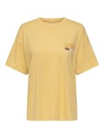 Only Onlmila S/s Print Box Jrs 15372177 T-shirt Korte Mouw 4991224 Sunburst Mila Fig Front