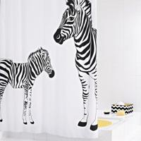 RIDDER RIDDER Douchegordijn Zebra 180x200 cm