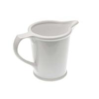 Melkbeker Wit Porselein Inhoud 500 ml