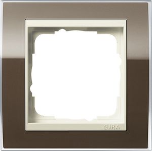 Gira Event Clear Bruin afdekraam Creme enkel 0211761