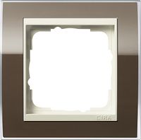 Gira Event Clear Bruin afdekraam Creme enkel 0211761