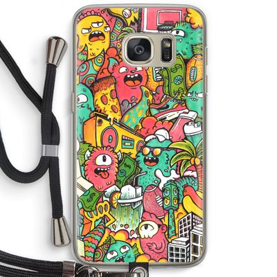 Vexx City: Samsung Galaxy S7 Transparant Hoesje met koord
