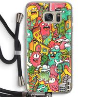Vexx City: Samsung Galaxy S7 Transparant Hoesje met koord