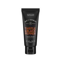 Scottish Fine Soaps Men's Grooming Thistle & Black Pepper Hand Cream 100ml