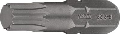 HAZET Bit 2212-8 · 5/16 inch (8 mm) zeskant massief · Binnenveeltandprofiel XZN · SW M8