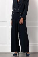 Studio Anneloes Molly Bonded Trousers 12512 Broek 6900 Dark Blue