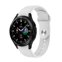 Samsung Galaxy Watch 4 Classic - 42mm & 46mm - Sportbandje - Wit