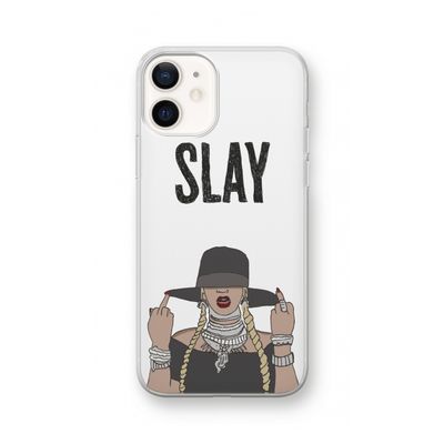 Slay All Day: iPhone 12 Transparant Hoesje