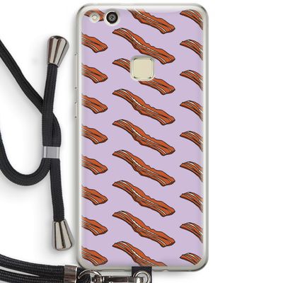 Bacon to my eggs #2: Huawei Ascend P10 Lite Transparant Hoesje met koord