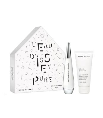 Issey Miyake geschenkset l&apos;eau d&apos;issey femme eau de toilette spray 50ml + bodylotion 100ml dames