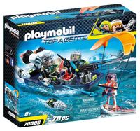 PlaymobilÂ® Top Agents 70006 TEAM S.H.A.R.K. Harpoenboot - thumbnail