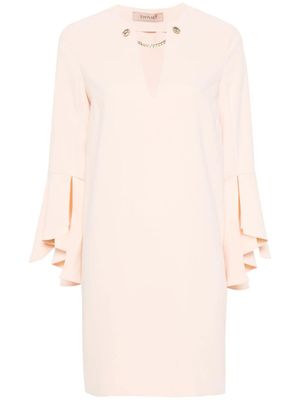 TWINSET robe courte Cady en crêpe - Tons neutres