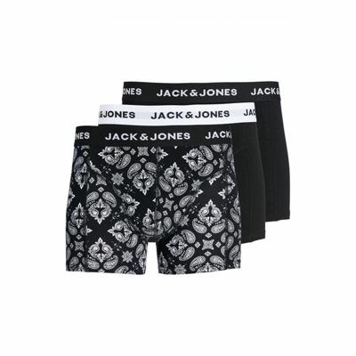 Heren Boxer Shorts Jack & Jones Jacparis Trunks Zwart - Maat: M