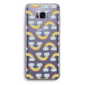 Regenboog: Samsung Galaxy S8 Plus Transparant Hoesje