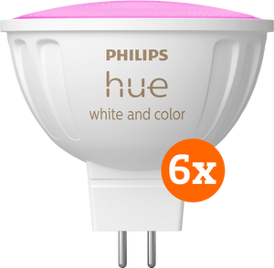 Philips Hue spot White and Color MR16 6-pack