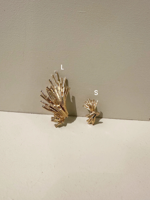 Lizeron Iris Oorbellen - Asymmetrisch paar (groot/klein) | Maat: Groot rechts - Klein links