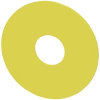 Siemens 3SU1900-0BB31-0AA0 3SU19000BB310AA0 Onderlegring Rond (Ø) 75 mm Zonder opdruk Geel, Zwart 10 stuk(s)