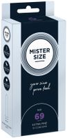 MISTER SIZE 69mm - Ruimere XXXL Condooms Ultradun 10 stuks - thumbnail