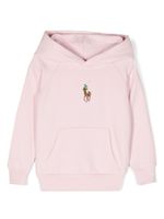 POLO RALPH LAUREN KIDS hoodie Polo Pony en coton - Rose