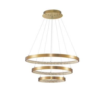 Lyora HanglampPreston goud Ø 80cm triple - 9862853