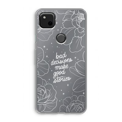 Good stories: Google Pixel 4a Transparant Hoesje