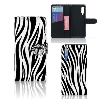 Xiaomi Mi 9 | Telefoonhoesje | Met pasjeshouder | Zebra