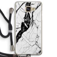 Witte marmer 2: Samsung Galaxy A5 (2016) Transparant Hoesje met koord Witte marmer 2: Samsung Galaxy A5 (2016) Transparant Hoesje met koord