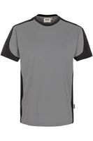 HAKRO 290 Comfort Fit T-Shirt ronde hals titanium/antraciet, Effen - thumbnail