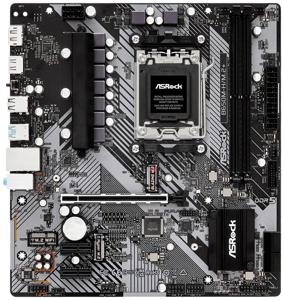 ASRock B650M-H/M.2+ Moederbord Socket AMD AM5 Vormfactor Micro-ATX Moederbord chipset AMD® B650