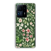 Botanical green sweet flower heaven: Xiaomi Mi Mix 4 Transparant Hoesje