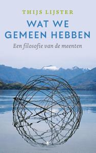 Wat we gemeen hebben (Paperback)
